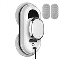 5600Pa Smart Window Cleaning Robot, Ultra-Thin Auto Glass Cleaner with Remote for Home & Office